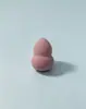 Esponja de Maquiagem Mini Formato de Cabaça da Fábrica Original, Uso Duplo para Aplicação Seca e Úmida, Não Absorve Pó, Sem Látex, Macia e Delicada