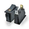 Lâmpada Olho de Gato Kcd3 Interruptor Basculante, 3 Pinos, 2 Posições, Luz LED Vermelha, Interruptor em Formato de Barco Certificado de Segurança Cqc