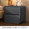 Mesa de Noche Dormitorio Multifuncional Lujo Ligero Madera Maciza Cajón Creativo Mesita de Noche Estilo Crema Almacenamiento Gabinete Multifuncional