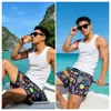 Pantalones Cortos de Playa Doble Capa Anti-Vergüenza Bañador para Hombre Pantalones Cortos de Surf Talla Grande Vacaciones en Aguas Termales Bañadores Casuales para Hombre En Stock