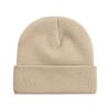 Gorro Simple Multicolor con Puño, Moderno y Cálido Gorro de Punto Otoño/Invierno con Logo Bordado, Gorro Básico de Lana Cálida de Color Sólido