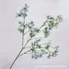 Venta al por mayor transfronteriza de flores de jazmín reales, fragmentos florales pequeños para decoración de salones de ceremonias de boda y accesorios de fotografía