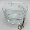 Bolsa de almacenamiento redonda de PVC de 14 cm, bolsa transparente a prueba de polvo para exhibir muñecos de algodón para paseos de bebés, cajas ciegas, directo del fabricante