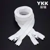 Cremallera Ykk No. Cremallera de Nylon Doble Deslizador con Extremo Cerrado de 3 para Trajes de Gateo para Bebés y Niños Pequeños Cremallera de Nylon Ykk
