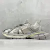 Putian Pura Original París Décima Generación 3XL Estilo Metálico Zapatos de Papá Malla de Spider-Man Retro Aumentadores de Altura Tenis Unisex