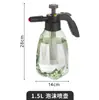 Jardinería de Tulipanes Rociador Doméstico Rociador de Limpieza Doméstica Botella de Spray Hervidor de Vertido a Presión de Aire Hervidor de Spray Transparente