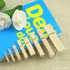 Fabricante DIY Clips de Madera Decorativos de Madera para Fotos Clips de Madera Productos de Madera 2.5-8.1cm Clips de Madera Natural Venta al por Mayor