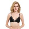 Venta al por mayor de sujetadores sexys sin aros de acero, copa triangular desmontable, encaje, ropa interior cómoda tipo bralette, de AliExpress, Europa y América.
