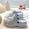 Zapatos de Madera DIY de Mariposa Perlada, Suaves y Dulces, Superventas de Verano, Cómodos para el Trayecto Diario, Uso al Aire Libre, Pantuflas Cerradas de EVA