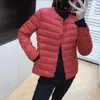 Plumón de Pato Blanco Ligera Chaqueta de Plumón para Mujer Cuello Redondo Cuello Corto Sin Cuello Otoño e Invierno Nueva Talla Grande Chaleco Chaqueta de Doble Uso
