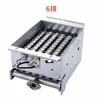 Horno para fideos sin ventilador, horno de vapor, olla para sopa en polvo, accesorios, quemador, válvula de escape de gas, encendedor electrónico, ensamblaje