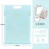 Carpeta de Acordeón Vertical Kokuyo en Stock, Colores Pastel Cookie, Estilo Fresco, Almacenamiento y Organización de Exámenes Estudiantiles Carpeta de Archivo A4