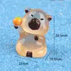 Micro Paisaje Nueva Capibara Muñeco Capibara Accesorios de Decoración DIY Escritorio Coche Pequeños Adornos