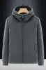 Nuevo sudadera deportiva con forro polar para hombre, chaqueta de forro polar, cortavientos con forro de forro polar, sudadera de forro polar