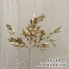 Flores Artificiales Serie Dorada, Hojas de Eucalipto, Cubo de la Fortuna con Flores de Año Nuevo, Decoración para el Año Nuevo, Adornos para Arreglo Floral de Sala
