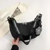 Bolsa Verano 2023 Nueva de Moda Bolso Cruzado de Nylon de Moda para Mujer Verano Versátil Diseño de Nicho Bolsa Dumpling