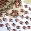 Atacado 10mm Pétalas de Trevo de Vidro DIY Pulseiras de Contas Feitas à Mão Colares Estilo Antigo Materiais para Fazer Pentes