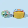 Juguete de burbujas de macarrón con lentejuelas transfronterizo, juguete transparente apretable, juguete de dibujos animados para exportación, juguete para aliviar el estrés