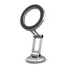 Suporte Magnético Magsafe Duplo Dobrável para Tela Flutuante de Carro Suporte Magnético Forte Suporte para Celular de Carro