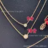 Collar Pulsera Burbuja OVNI V Oro Diamante Único Precisión CNC Estilo Cartier Oro Grueso 18K Sin Desvanecimiento Regalo para Novia o Pareja
