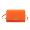 Bolsa de Ombro Cruzada Versátil Simples Casual Estilo Ocidental Nova Moda Inverno Padrão de Crocodilo