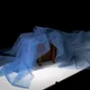 Tela de malla de hilo de niebla de hadas ins, suave, hecha a mano, bricolaje, color sólido, velo de encaje, tela de tul transparente para ropa