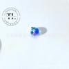F136 Aleación de Titanio Jelly Bola Australiana Piedra Ópalo Hilo Perno de Lengua Pendientes Labio Stud Ombligo Stud Joyería para Perforaciones Accesorios