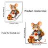 Adhesivos de ratoncito lindo para decoración de pared, hogar, habitación, interruptor, venta al por mayor, comercio exterior transfronterizo de Amazon