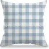 Funda de Almohada de Algodón Lavado de Color Sólido Nórdico, Suave y Transpirable, Simple y Versátil, Adecuada para Sofá, Dormitorio y Cabecera, Cojín Pequeño Cuadrado