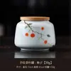 Teteras de Cerámica Pintadas a Mano Bajo Esmalte Latas Vacías Latas Selladas Oficina Exterior Hogar Latas de Almacenamiento para Té Verde Souvenirs