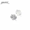 YuenZ Accesorios para joyería DIY colgante de trébol de cuatro hojas aleación colgante pequeño de aleación retro venta al por mayor Q403