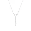 Exquisito y Etéreo Collar con Borla de Mariposa para Mujer, Diseño de Nicho con un Toque de Lujo, Accesorio de Cadena para Clavícula Minimalista y Fresco
