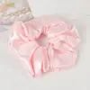 Goma para el Cabello tipo Almohada con Relleno de Algodón, Goma de Seda Satinada para Dormir, Goma para Moño, Accesorio para el Cabello