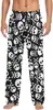 Pantalones Deportivos Largos Casuales para Hombre con Estampado Digital 3D de Tiburón, Primavera/Otoño, con Cordón en la Cintura, Holgados