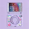 Funda de Silicona para Tableta Dibujo Animado Perro Blanco Pequeño Adecuada para Ipad10 Air/Pro/3/4/5/6/7/8/9/11