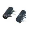 Enchufe de inserción de 3 pines Dc-022F, pasador de doble posición, enchufe de seguridad, equipo médico, enchufe hembra de carga DC 2.35