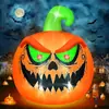 Decoración Inflable de Calabaza para Halloween al Aire Libre Patio Inflable Integrado Jardín Interior al Aire Libre Decoración para Fiesta en el Césped