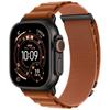 Adecuado para Iwatchs11/10/9 Correa Alpina de Apple, Hebilla C Modificada Correa Alpina de Nailon de Doble Sección para Apple