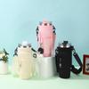 Funda para taza de coche de 40 oz con llavero y asa Stanley. Funda protectora para taza de helado de 40 oz. Funda de tela para taza de buceo.
