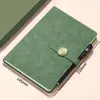 Caja de Regalo para Cuaderno de Negocios con Hebilla de Plástico, Recuerdo, Bloc de Notas para Registro de Trabajo de Oficina, Logo Impreso, Juego de Caja de Regalo Sencilla
