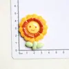 Acessórios de Resina de Girassol Grande e Tulipa Simulados para DIY de Presilhas de Cabelo, Ímãs de Geladeira, Materiais para Tamancos Venda por Atacado