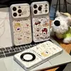 Funda de Teléfono Graffiti West Highland White Terrier para iPhone 16 Pro Max Funda para Teléfono Apple 17 Galvanizada Se Convierte en Funda Blanda al Instante