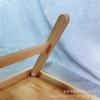 Bandeja plegable de bambú para platos exterior cama perezosa almacenamiento desayuno cuarentena dormitorio ins computadora portátil mesa