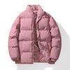 Abrigo acolchado de algodón simple de doble cara estilo retro americano para niños, ropa acolchada de algodón de invierno, marca de moda de alta gama de nicho, chaqueta casual Ruan guapa