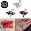 Novo Produto F136 Titânio Bat Lip Piercing Piercing de Osso da Orelha Material G23 Joia de Piercing Atacado Transfronteiriço Amazon