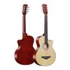 Mástil de Guitarra de Carbono Nuevo de 38 pulgadas Guitarra de Barril de Oa Guitarra Folk para Principiantes Gran Stock Fabricante Venta al por Mayor