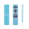 Funda Protectora de Silicona Adecuada para Control Remoto de TV Haier Htr-U34G, Hueca, Engrosada, Anticaídas, Luminiscente en la Oscuridad