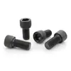 Parafusos Sextavados Cilíndricos Pretos Classe 12.9, Parafusos Sextavados de Cabeça Chata de Aço Carbono de Alta Resistência M3-M30 Agora Disponíveis