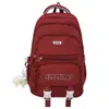 Mochila Nueva de Color Sólido de Gran Capacidad, Estilo Ins Academy Japonés, Mochila Versátil con Múltiples Compartimentos Reductora de Peso para Estudiantes de Secundaria
