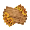 Amazon Temu Más Vendidos Transfronterizos Manteles de Lino Restaurante Sala de Estar Decoración del Hogar Mesa de Comedor Tapete Aislante Térmico Tapete para Mesa de Comedor